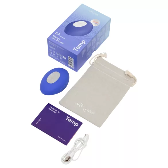 We-Vibe Temp - verkoelende en verwarmende clitorisvibrator (blauw)