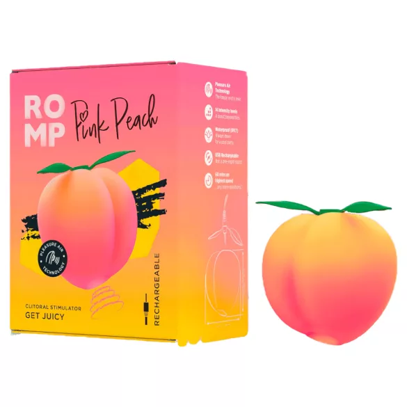Romp Pink Peach - luchtdruk‑vibrator (roze)