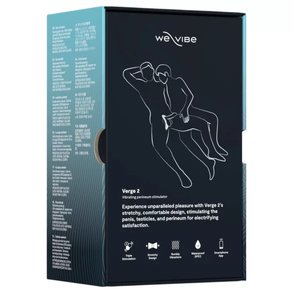 We-Vibe Verge 2 - vibrerende penisring - oplaadbaar - zwart