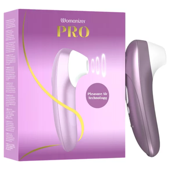 Womanizer Pro - luchtdruk clitorisstimulator - paars