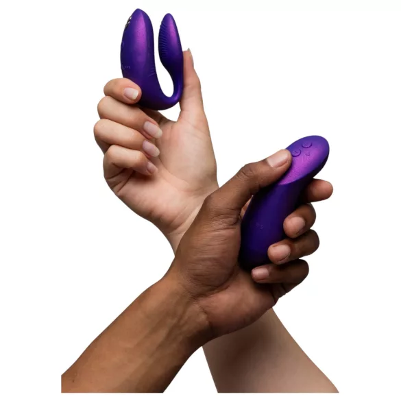 We-Vibe Chorus Pro - App- en afstandsbedienbare koppelk vibrator (paars)