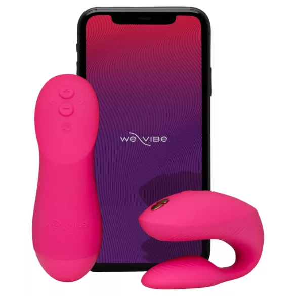 We-Vibe Chorus Pro - App- en afstandsbedienbare koppelsvibrator (roze)