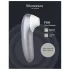 Womanizer Pro - luchtdruk clitorisstimulator (grijs)