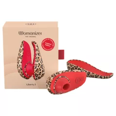   Womanizer Liberty 2 - luchtdruk clitorisstimulator (luipaard)