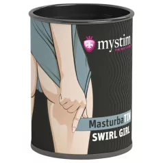 Mystim - masturbator - met golfpatroon - wit