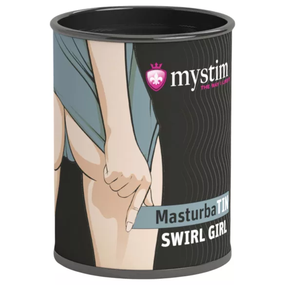 Mystim - masturbator - met golfpatroon - wit
