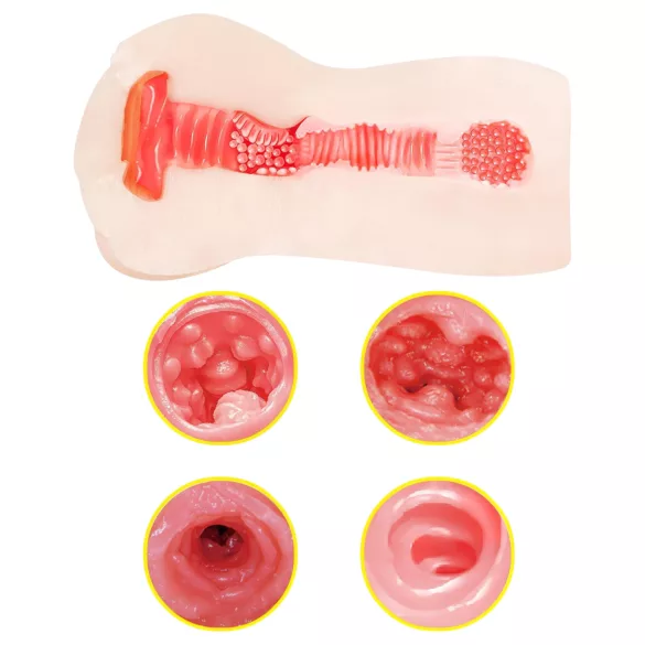 TAMASHII Continuous Orgasm - anime kunstvagina masturbator (natuurlijk)