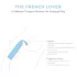 Smile Makers - Franse minnaar vibrator (blauw)