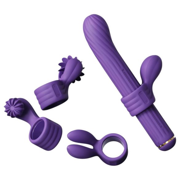Magic Stick S1 - multifunctionele vibrator (paars)