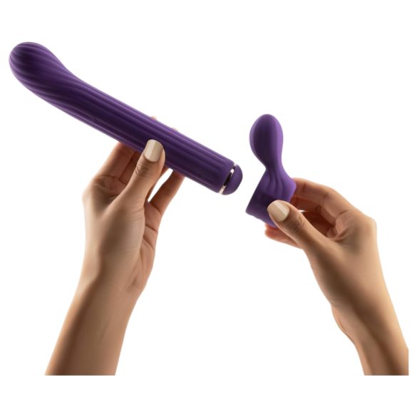 Magic Stick S1 - multifunctionele vibrator (paars)