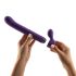 Magic Stick - Verwisselbare Kop Vibrator (Paars)