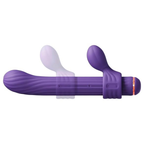 Magic Stick S1 - multifunctionele vibrator (paars)