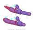 Magic Stick - Verwisselbare Kop Vibrator (Paars)