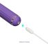 Magic Stick - Verwisselbare Kop Vibrator (Paars)