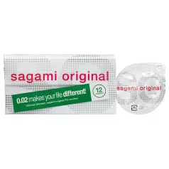 Sagami Original 0,02 - condoom - 55 mm (12 stuks)