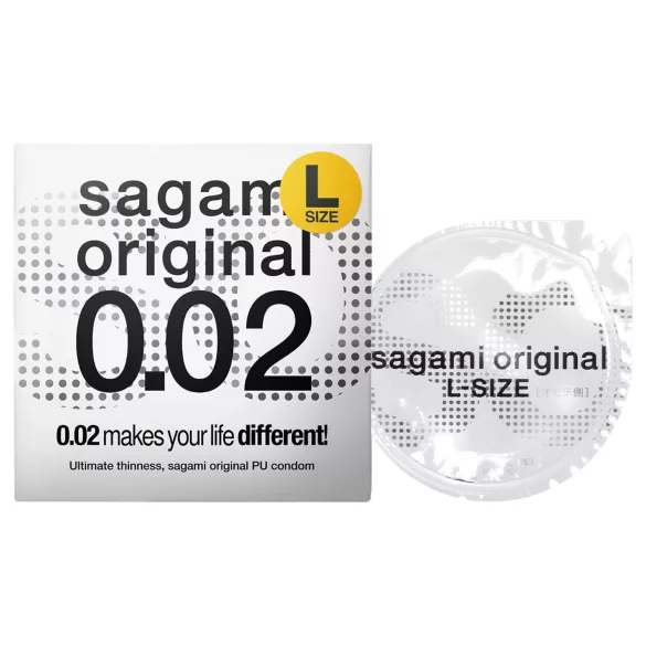 Sagami Original 0.02 L - condoom - 58mm - 1 stuk