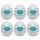 TENGA Egg Wavy II - 6 stuks eivormige lol!