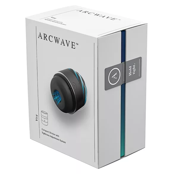 Arcwave Voy - masturbator voor mannen - strak & roterend - zwart