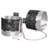 Fifty Shades of Grey - handboeien - satijn - zilver
