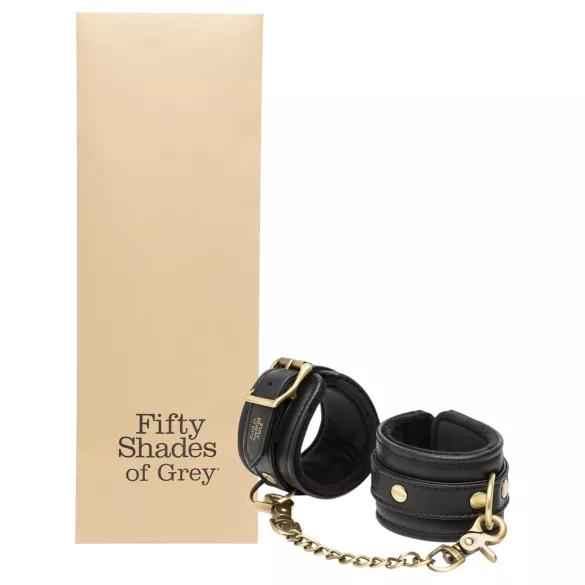 Fifty Shades of Grey Bound to You - polsboeien - zwart