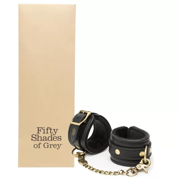 Fifty Shades of Grey Bound to You - polsboeien - zwart