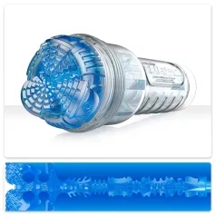 Fleshlight Turbo Core - zuigende masturbator - blauw