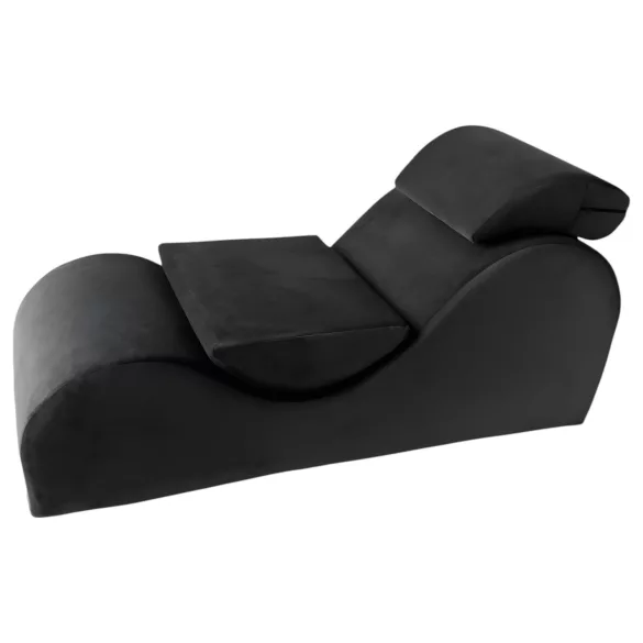 Liberator Esse Lounger - tantra lounge stoel - verstelbaar - zwart