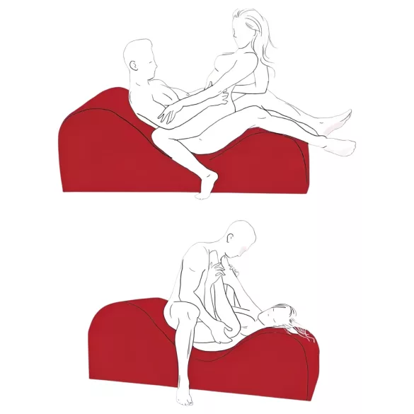 Liberator Esse Lounger - tantra lounge stoel - verstelbaar - zwart