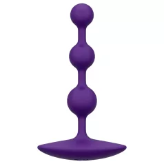 ROMP Amp - geperlede anale dildo (paars)