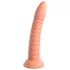 Dillio Wild Thing - geribbelde dildo (19cm) - oranje