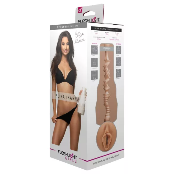 Fleshlight Eliza Ibarra Ethereal - levensechte kunstvagina (natuurkleur)