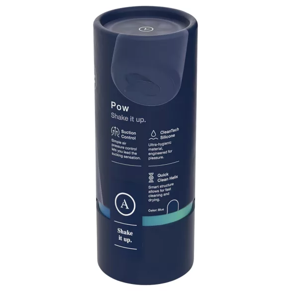 Arcwave Pow - masturbator mannen - handmatig vacuüm - blauw