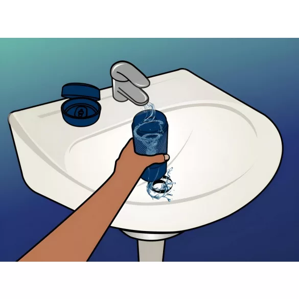 Arcwave Pow - masturbator mannen - handmatig vacuüm - blauw
