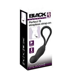 Black Velvet Perfect Fit - draagbare dildo (zwart)