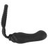 Black Velvet Perfect Fit - zwarte strap-on dildo