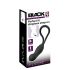 Black Velvet Perfect Fit - zwarte strap-on dildo