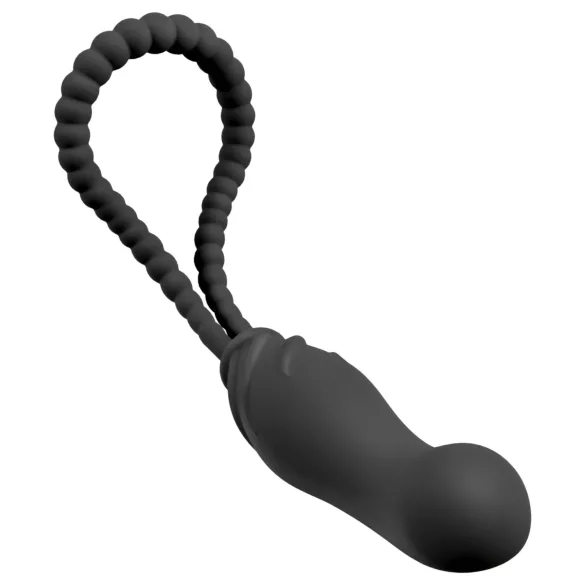 Black Velvets - strap-on dildo - verstelbaar harnas - zwart