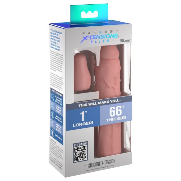 X-TENSION Elite 1 - op maat snijdbare penismantel (natuurlijk)