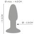 You2Toys - siliconen anaal plug (gekleurde)