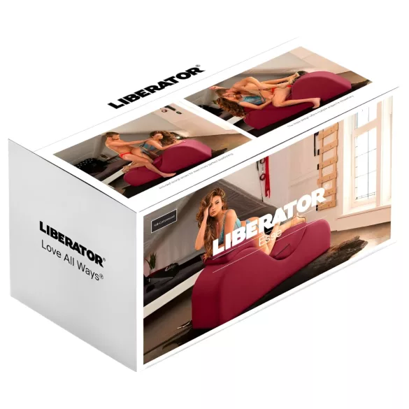 Liberator Esse Lounger - verstelbare tantra stoel - 3-delig - rood