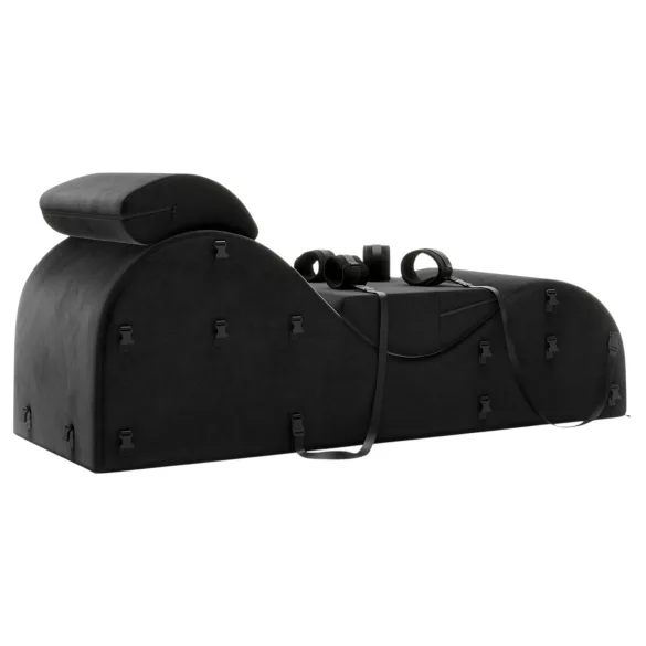 Liberator Black Label Esse - verstelbare 3-delige tantra fauteuil (zwart)