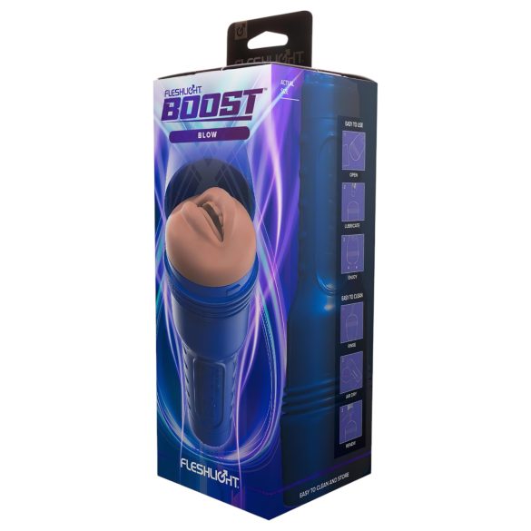 Fleshlight Boost Blow - mondmasturbator - realistisch - huidskleur