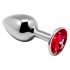 Alive Anale Plezier - set van metalen plugs (zilver)