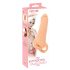Nature Skin - 2in1 vaginasleeve en penismantel - 23cm (natuurlijk)