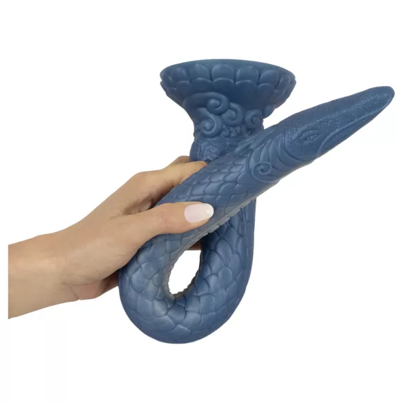 Beasty Cocks - dildo extra lang - siliconen - blauw