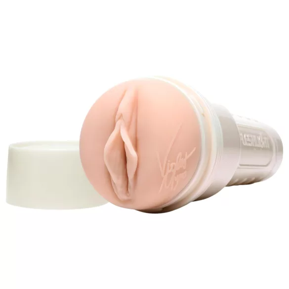Fleshlight Violet Myers Waifu - realistische masturbator - vagina - huidkleur