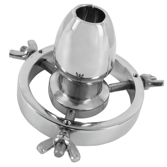 Fetish - metalen anaalspreider (zilver)