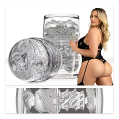   Fleshlight Quickshot Mia Malkova - compacte reismasturbator - transparant