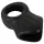 Erecto - penisring met balstretcher - zwart