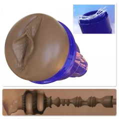   Fleshlight Boost Bang - masturbator kunstvagina - realistisch - bruin